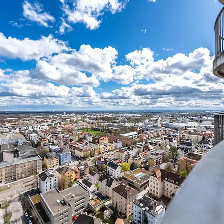 In Der 30. Etage, Tolle Aussicht, Zentral * Augsburg